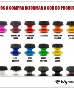 Slider Traseiro Com Ponta Nylon YAMAHA Fazer